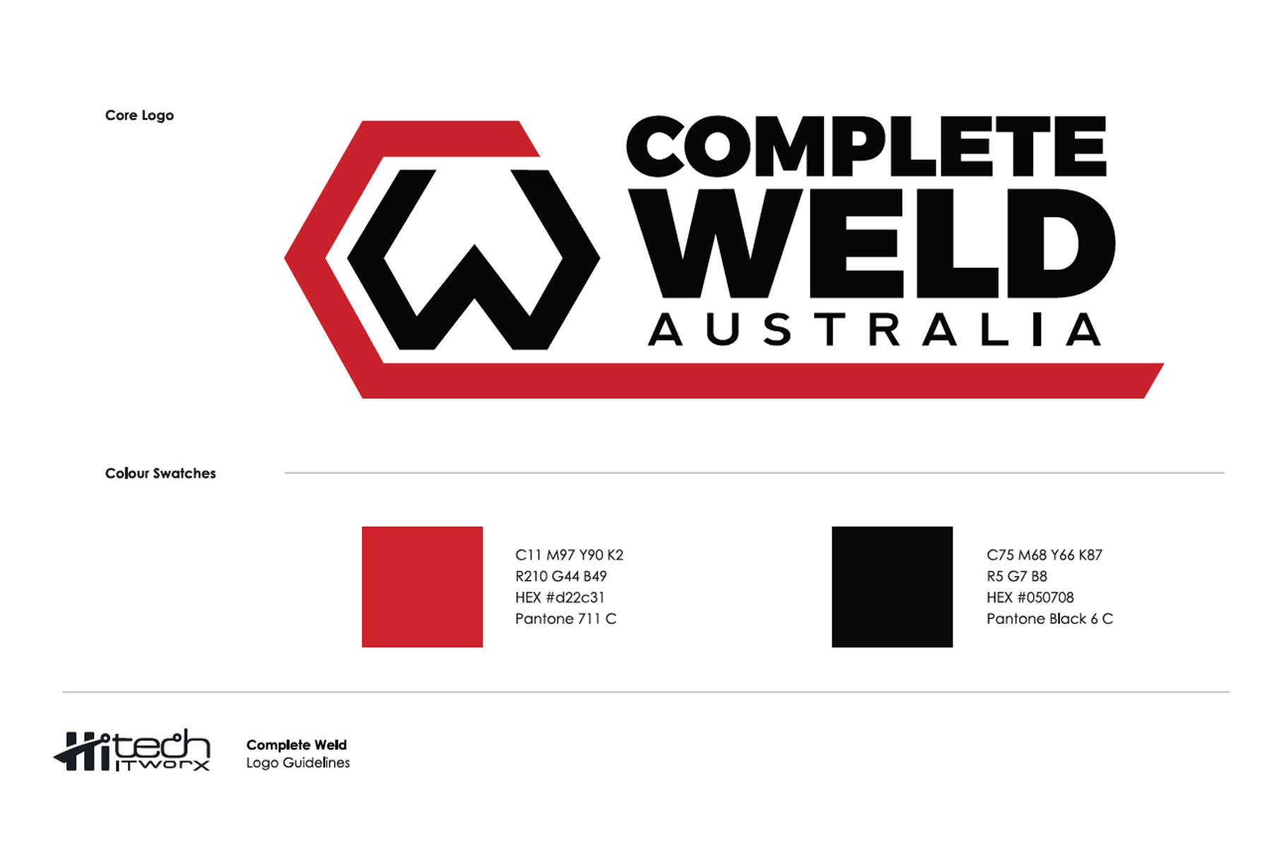 Complete Weld Australia logo guidelines