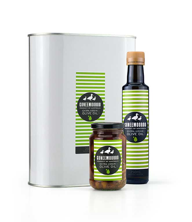 Guneemooroo Estate olive oil products
