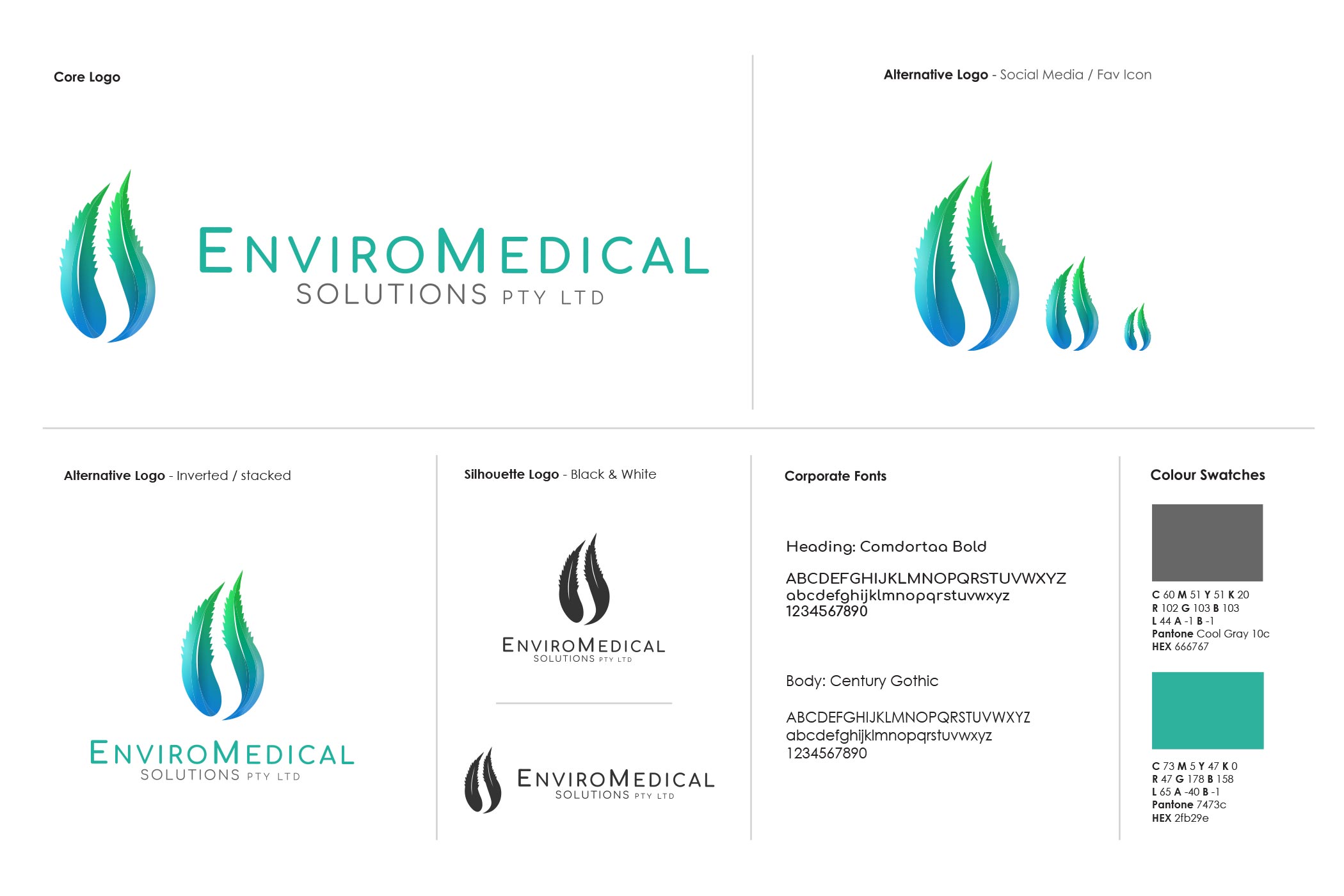 Enviro Medical Solutions Pty Ltd logo guidelines